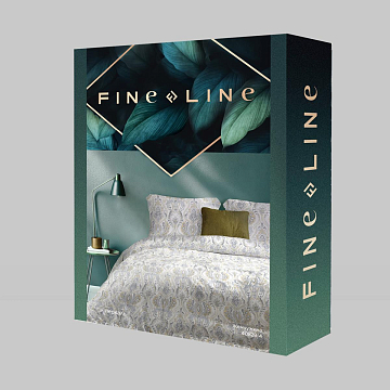 КПБ Fine Line Перкаль 40828-4 Жемчужина new