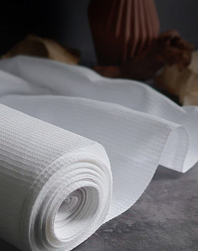 Отбеленное вафельное полотно ГОСТ 45х500 см