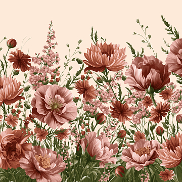 Полотно вафельное 50 см наб 29498-1 Флоранс