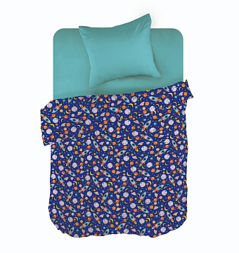 КПБ WENGE KIDS Перкаль 60096-1/0222-64 In space