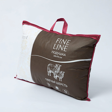 Подушка Fine Line Идеал/Ideal овечья шерсть НУ