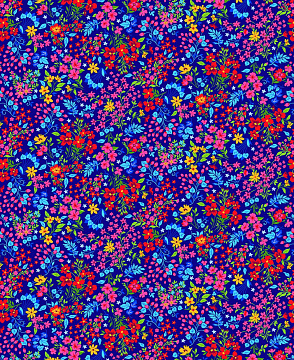 Ситец 95 см наб 21219-2 Полевые цветы