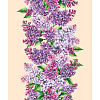 Полотно вафельное 50 см наб 29428-2 Сирень
