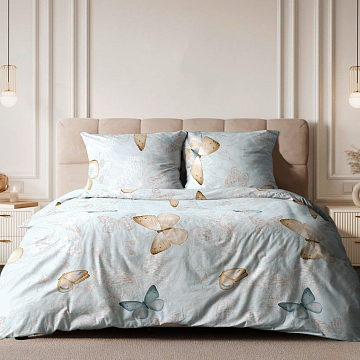 Бязь Премиум 150 см наб 64050-1 Лаверна голубой