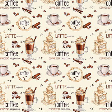 Полотно вафельное 50 см наб 5230-1 Капучино