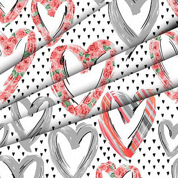 Перкаль 220 см наб 50083-1 Любовные истории