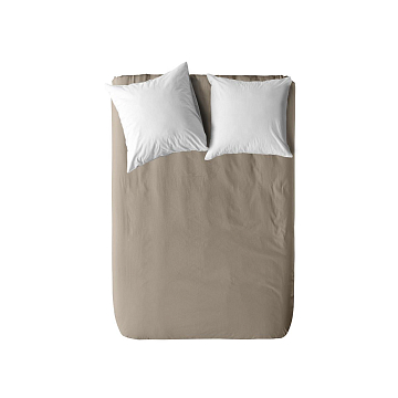 Простыня WENGE Перкаль Актив 86054-11 Шато Грей