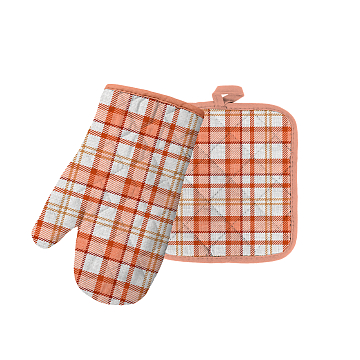 Набор из рогожки прихватка, рукавица Все ДOMA/Vse DOMA 60351-4 Тетра