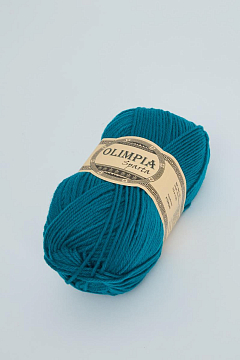Пряжа для ручного вязания Olimpia Sparta цв.IR20 бирюза 5шт*100г