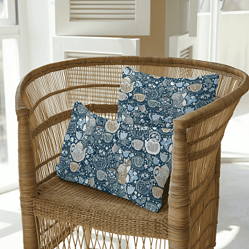 Рогожка 150 см наб 29316-2 Чаепитие