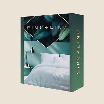 КПБ Fine Line Перкаль 6793-15 Лунная соната (светло-серый) NEW.