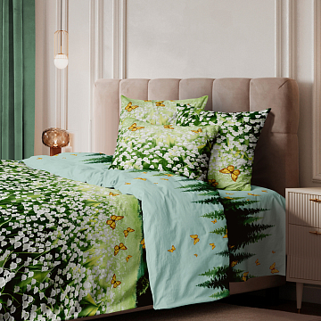 Перкаль 220 см наб 72206-1 Ландыши