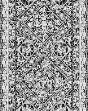 Дорожка 50 см наб 29473-1 Ажур