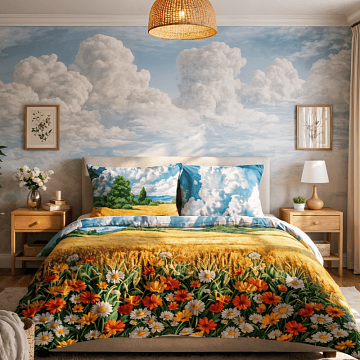 Бязь Премиум 220 см наб 72044-1 Родные просторы