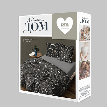 КПБ Любимый дом Бязь 60205-1/24900-13 Традиция н/у (простыня 220х200)