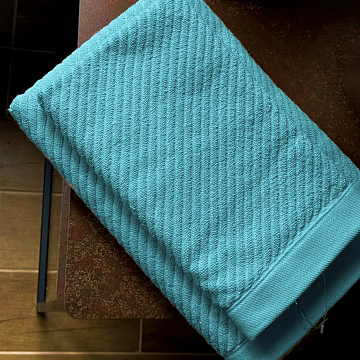 Полотенце махровое Fine Line, коллекция Гамма/Gamma, аквамарин