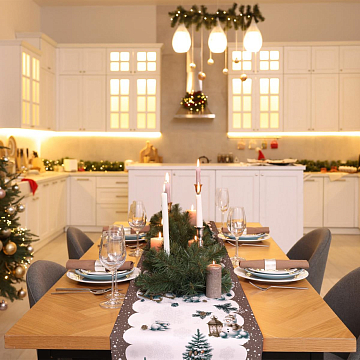 Дорожка 50 см наб 29385-2 Веселый Новый год