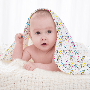 Фланель 90 см 29145-1 Лошадки