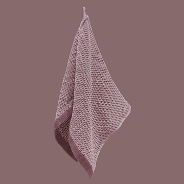 Полотенце вафельное LUMINARA FINE LINE, коллекция ELTON, лиловый