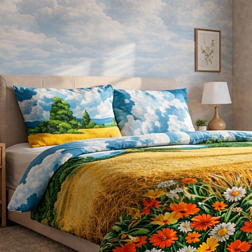 Бязь Премиум 220 см наб 72044-1 Родные просторы