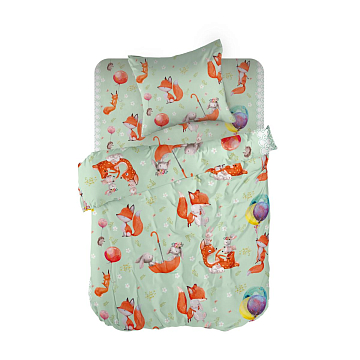 КПБ КиндерСон Поплин 8972-1 Зверята