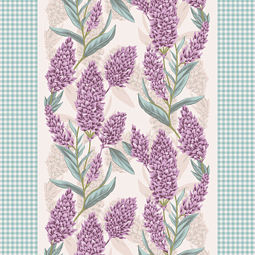 Полотно вафельное 50 см наб 29321-4 Мускари