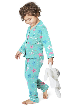 Фланель 90 см наб 64045-1 Космик голубой компаньон