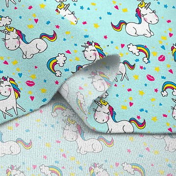 Фланель 90 см 29145-3 Лошадки