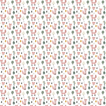 Перкаль 150 см 13387-1 Лисички