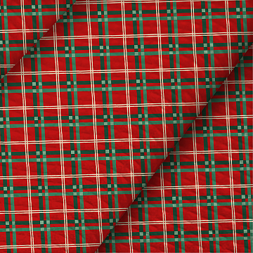 Комплект вафельных полотенец Fine Line 62037-1 Шотландка