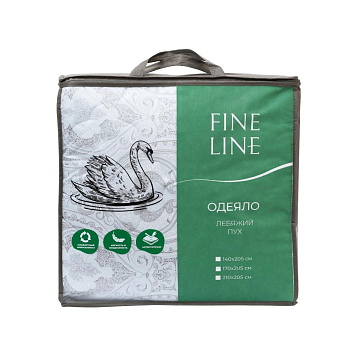 Одеяло Fine Line Ideal лебяжий пух